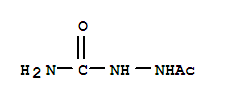 Structure of 2-acetylhydrazinecarboxamide