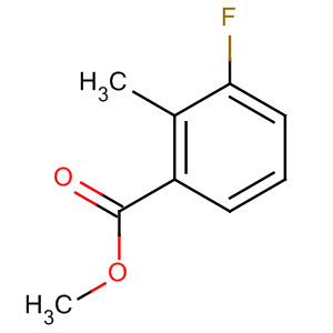 Structure of 3-Fluoro-2-methyl-benzoic acid methyl ester