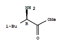 Structure of D-Leucine methyl
