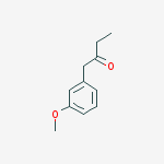 1-(3-Methoxyphenyl)butan-2-one结构式