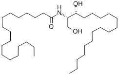 Structure of Octadecanamide,N-[(1S,2R)-2-hydroxy-1-(hydroxymethyl)heptadecyl]-
