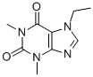 7-ETHYL THEOPHYLLINE结构式