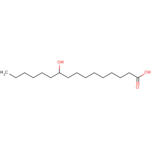 Structure of Hexadecanoic acid, 10-hydroxy-