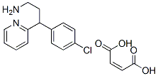 Structure of -(4-Chlorophenyl)-2-pyridinepropanamine (2Z)-2-Butenedioate