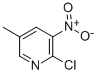 Structure of 2-Chloro-5-methyl-3-nitropyridine