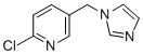 Structure of 2-CHLORO-5-(1H-IMIDAZOL-1-YLMETHYL)PYRIDINE