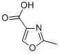 Structure of 2-METHYL-1,3-OXAZOLE-4-CARBOXYLIC ACID