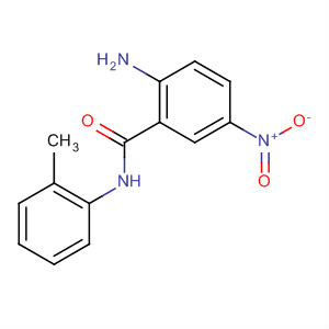 Structure of N-(2-aMino-5-nitrobenzoyl)-o-toluidine