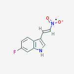 Structure of 3-(2-Nitrovinyl)-6-fluoroindole