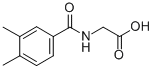 Structure of 3,4-DIMETHYLHIPPURIC ACID
