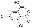 3,5-Dichloro-2-nitrobenzoic acid结构式