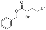 BENZYL 2,4-DIBROMOBUTANOATE结构式