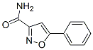 5-Phenyl-3-isoxazolecarboxamide结构式
