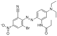 Structure of Disperse Blue 183