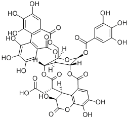Structure of chebulagic acid