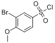 Structure of 3-BROMO-4-METHOXY-BENZENESULFONYL CHLORIDE