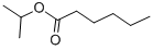 Structure of N-CAPROIC ACID ISOPROPYL ESTER