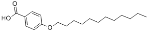 Structure of 4-Dodecyloxybenzoic acid