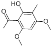 Structure of 2-HYDROXY-4,6-DIMETHOXY-3-METHYLACETOPHENONE