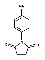 Structure of 1-(4-Methylphenyl)pyrrolidine-2,5-dione