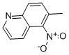 Structure of 6-METHYL-5-NITROQUINOLINE