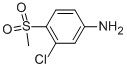 Structure of 3-Chloro-4-methylsulfonylaniline