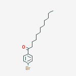 1-(4-bromophenyl)dodecan-1-one结构式