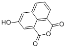 Structure of 3-HYDROXY-1,8-NAPHTHALIC ANHYDRIDE