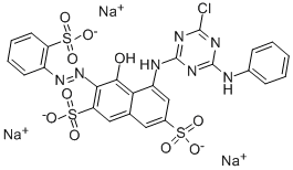 Structure of Reactive Red 3