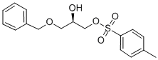 Structure of (R)-(-)-1-BENZYLOXY-3-(P-TOSYLOXY)-2-PROPANOL