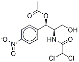Structure of chloramphenicol 1-acetate