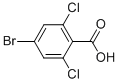 Structure of 4-BROMO-2,6-DICHLOROBENZOIC ACID