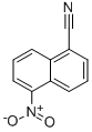 5-Nitro-1-naphthalenecarbonitrile结构式