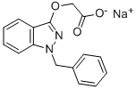 Structure of Bendazac sodium salt