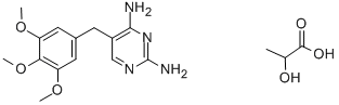 Structure of Trimethoprim lactate salt