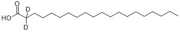 Structure of EICOSANOIC-2,2-D2 ACID