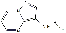 Structure of Pyrazolo[1,5-a]pyrimidin-3-amine hydrochloride