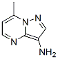 Structure of PYRAZOLO[1,5-A]PYRIMIDIN-3-AMINE,7-METHYL-