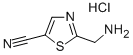 Structure of 2-AMINOMETHYL-THIAZOLE-5-CARBONITRILE