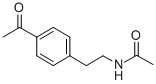 4-(2-Acetamidoethyl)-acetophenone结构式