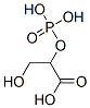 Structure of L-Glycerate  2-phosphate  disodium  salt,  Disodium  L-2-phosphoglycerate