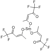 Structure of SAMARIUM TRIFLUOROACETYLACETONATE