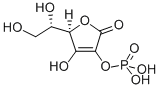 Chemical structure of L-ASCORBIC ACID 2-MONOPHOSPHATE TRI-CYCLOHEXYLAMMONIUM SALT
