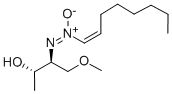 Structure of (2S,3S)-4-Methoxy-3-[[(Z)-1-octenyl]-NNO-azoxy]-2-butanol