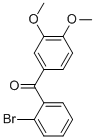 Structure of 2-BROMO-3,4-DIMETHOXYBENZOPHENONE