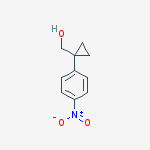 Structure of [1-(4-nitrophenyl)cyclopropyl]methanol