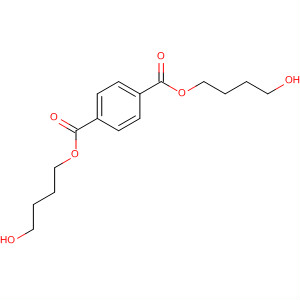 Structure of 1,4-Benzenedicarboxylic acid, bis(4-hydroxybutyl) ester