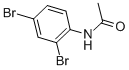 Structure of 2,4-DIBROMOACETANILIDE