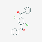 Structure of 2,5-DICHLORO-1,4-DIBENZOYLBENZENE