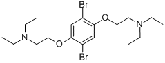 Structure of 2,5-BIS(3-(N,N-DIETHYLAMINO)-1-OXAPROPYL